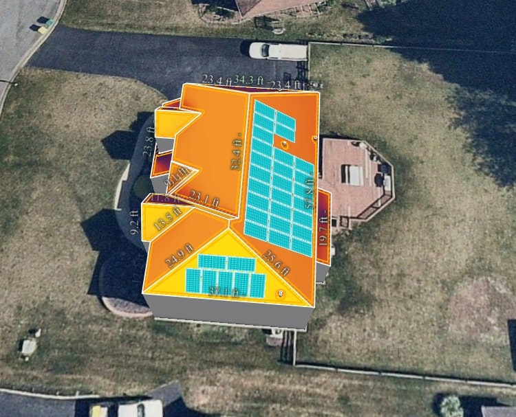 Newark Delaware Home solar project